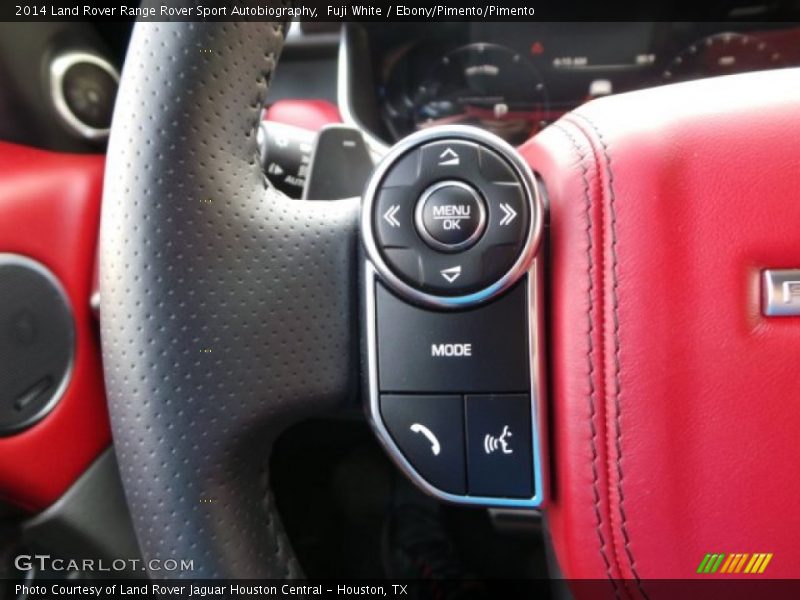 Controls of 2014 Range Rover Sport Autobiography