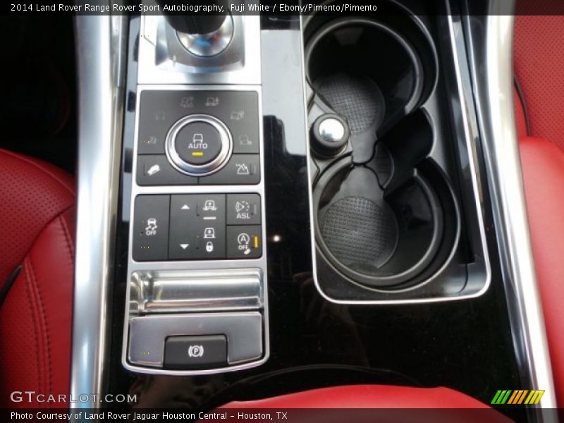 Controls of 2014 Range Rover Sport Autobiography