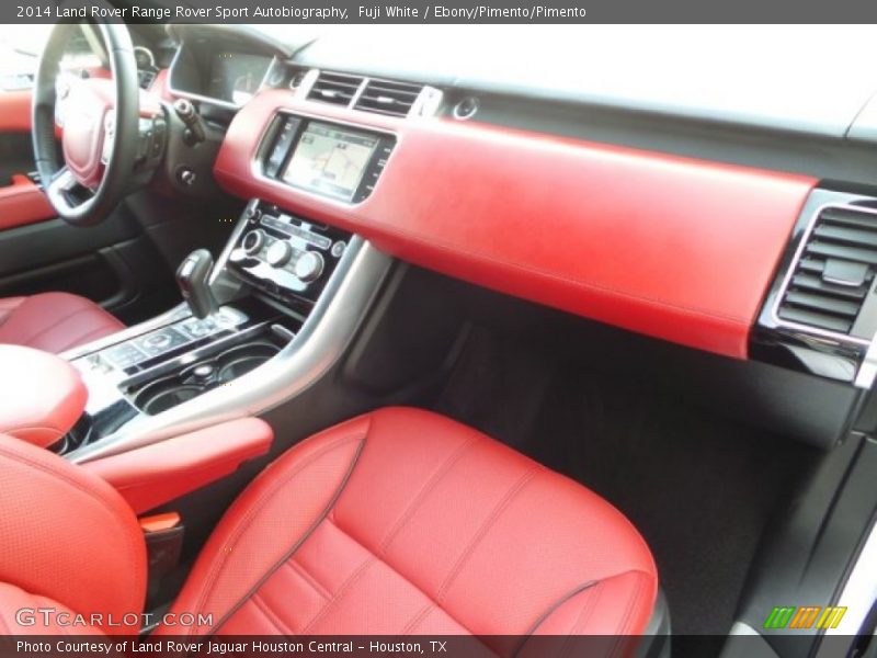 Fuji White / Ebony/Pimento/Pimento 2014 Land Rover Range Rover Sport Autobiography