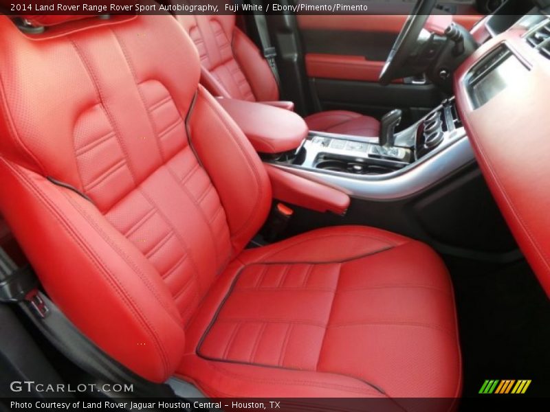 Fuji White / Ebony/Pimento/Pimento 2014 Land Rover Range Rover Sport Autobiography