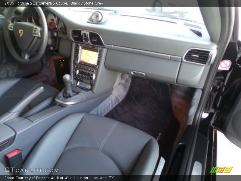 Black / Stone Grey 2006 Porsche 911 Carrera S Coupe