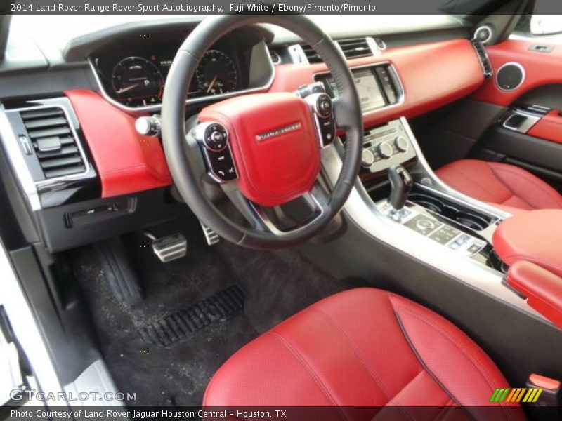 Ebony/Pimento/Pimento Interior - 2014 Range Rover Sport Autobiography 