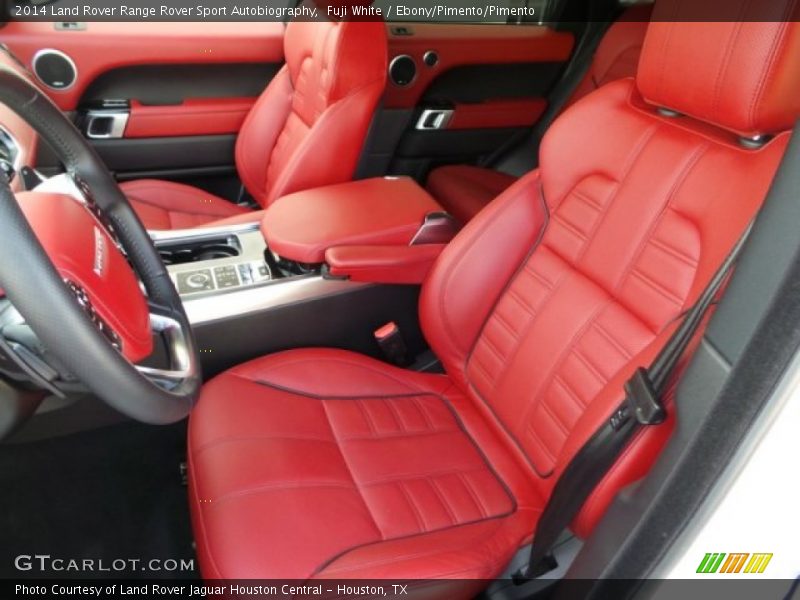 Fuji White / Ebony/Pimento/Pimento 2014 Land Rover Range Rover Sport Autobiography