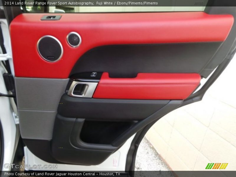 Fuji White / Ebony/Pimento/Pimento 2014 Land Rover Range Rover Sport Autobiography