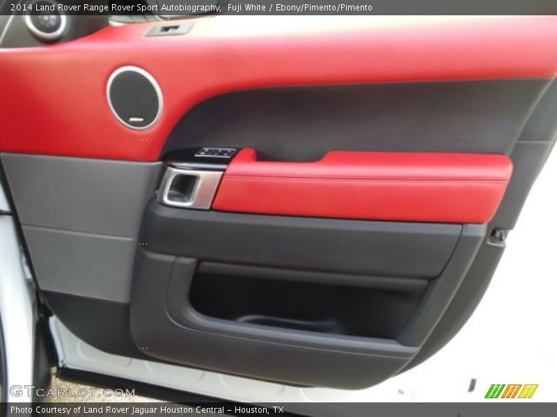Fuji White / Ebony/Pimento/Pimento 2014 Land Rover Range Rover Sport Autobiography