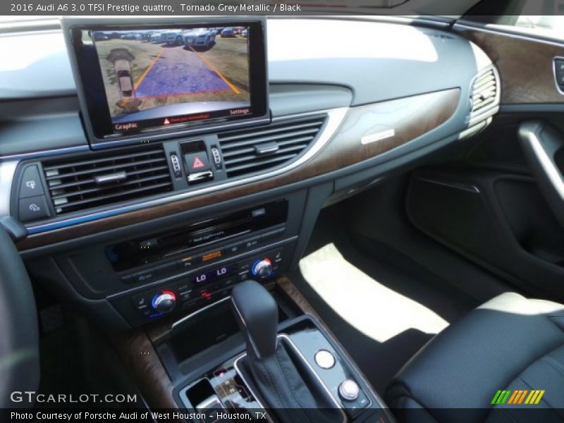 Tornado Grey Metallic / Black 2016 Audi A6 3.0 TFSI Prestige quattro