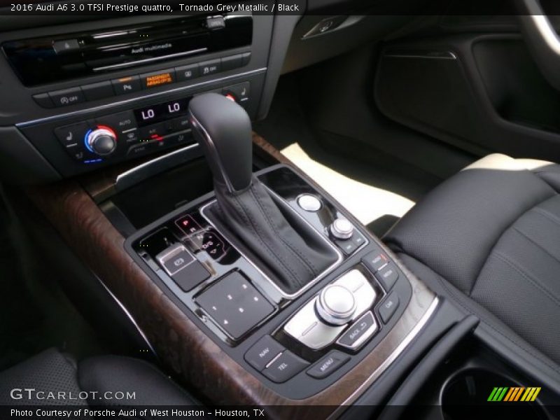Tornado Grey Metallic / Black 2016 Audi A6 3.0 TFSI Prestige quattro
