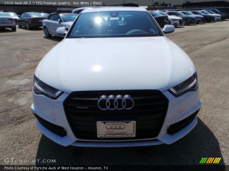 Ibis White / Black 2016 Audi A6 3.0 TFSI Prestige quattro