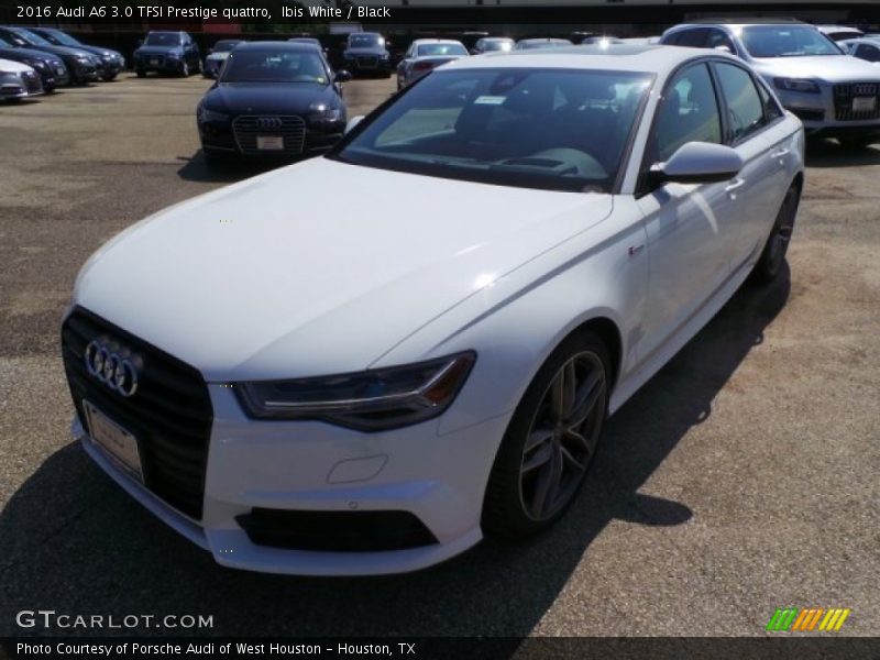 Ibis White / Black 2016 Audi A6 3.0 TFSI Prestige quattro