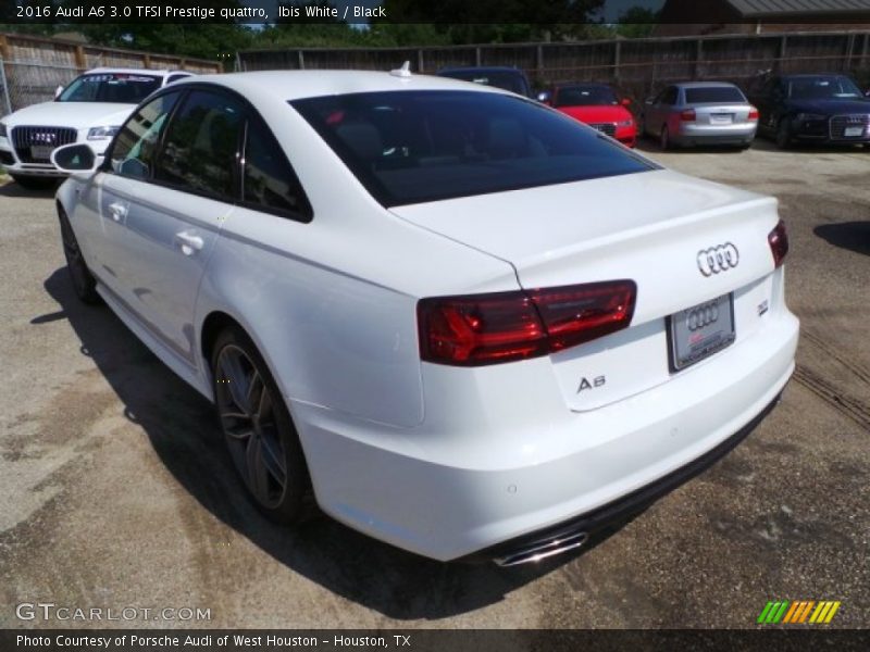 Ibis White / Black 2016 Audi A6 3.0 TFSI Prestige quattro
