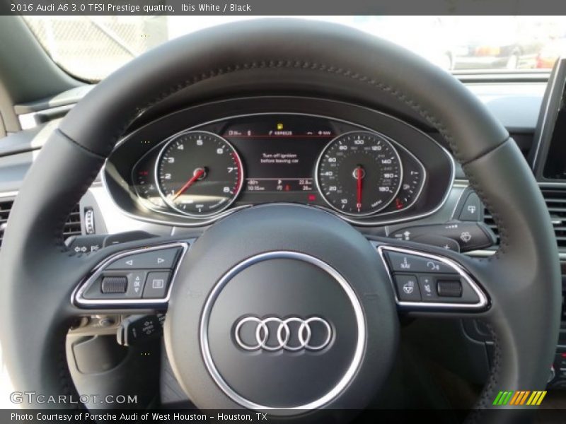 Ibis White / Black 2016 Audi A6 3.0 TFSI Prestige quattro