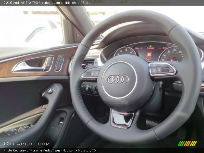Ibis White / Black 2016 Audi A6 3.0 TFSI Prestige quattro
