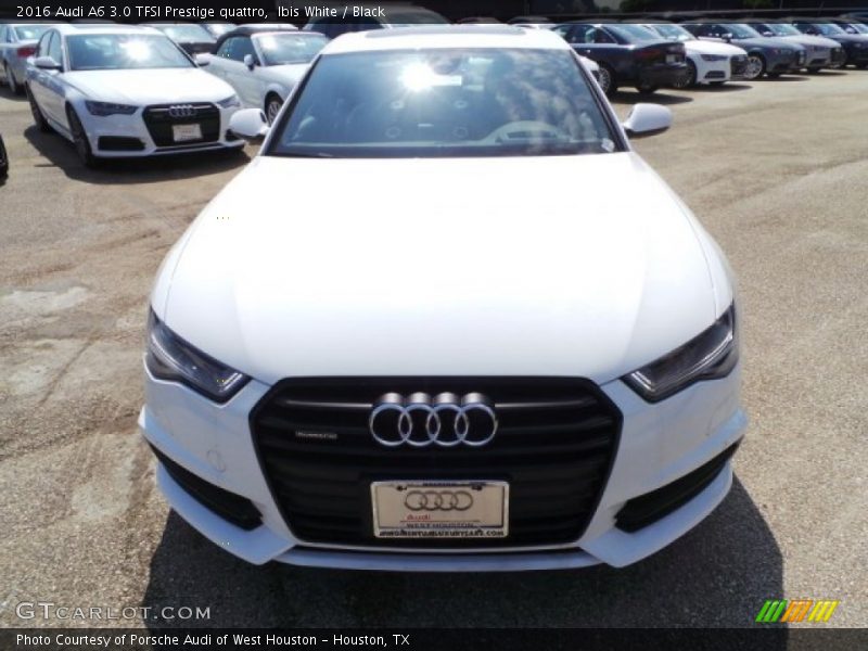 Ibis White / Black 2016 Audi A6 3.0 TFSI Prestige quattro