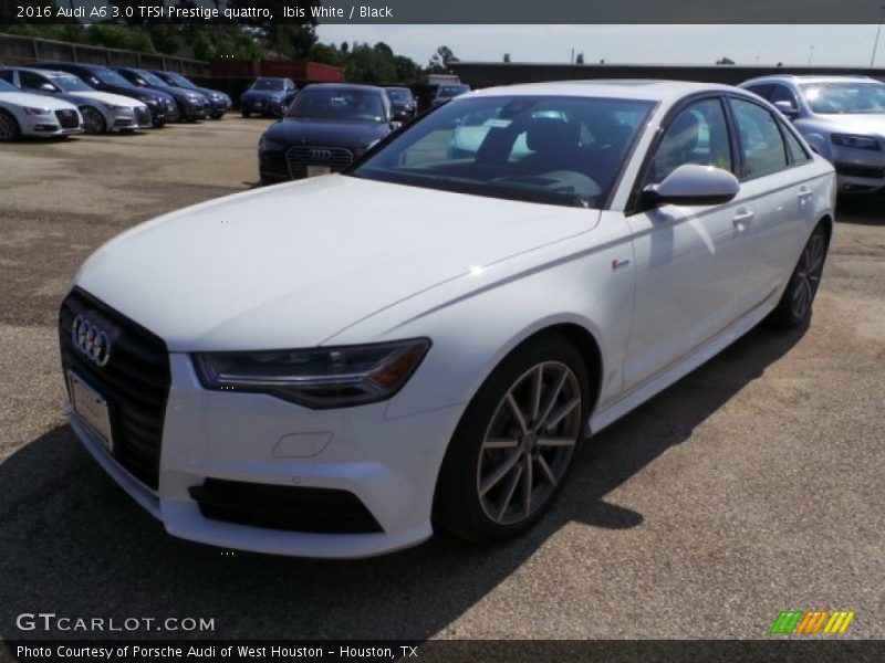 Ibis White / Black 2016 Audi A6 3.0 TFSI Prestige quattro