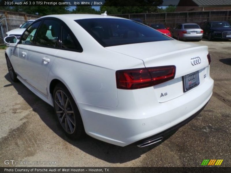 Ibis White / Black 2016 Audi A6 3.0 TFSI Prestige quattro