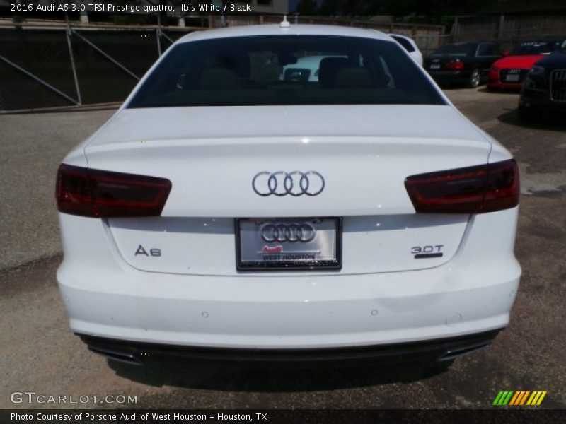 Ibis White / Black 2016 Audi A6 3.0 TFSI Prestige quattro