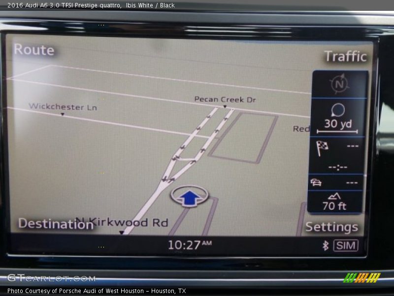 Navigation of 2016 A6 3.0 TFSI Prestige quattro