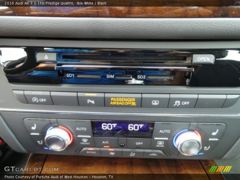 Controls of 2016 A6 3.0 TFSI Prestige quattro