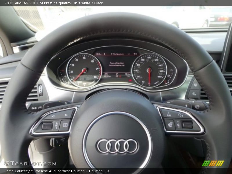 Ibis White / Black 2016 Audi A6 3.0 TFSI Prestige quattro