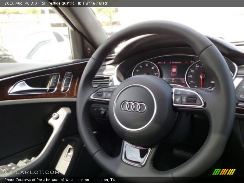 Ibis White / Black 2016 Audi A6 3.0 TFSI Prestige quattro