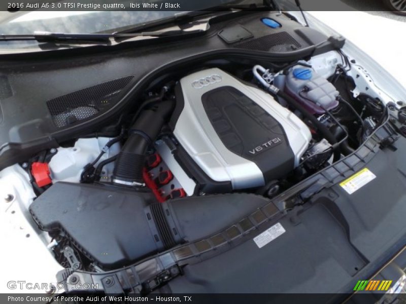 Ibis White / Black 2016 Audi A6 3.0 TFSI Prestige quattro
