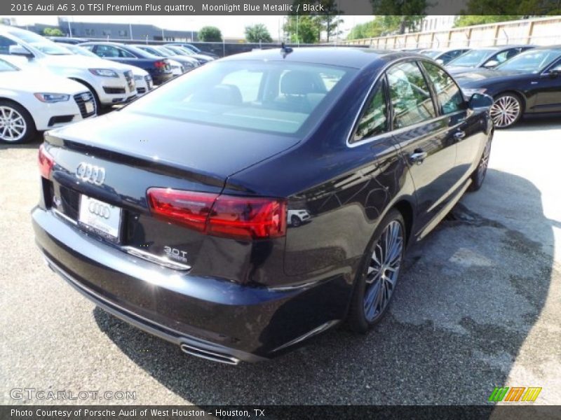 Moonlight Blue Metallic / Black 2016 Audi A6 3.0 TFSI Premium Plus quattro