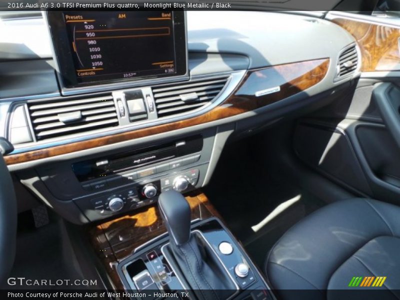 Moonlight Blue Metallic / Black 2016 Audi A6 3.0 TFSI Premium Plus quattro