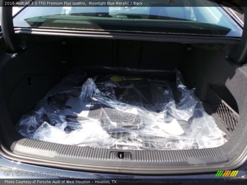 Moonlight Blue Metallic / Black 2016 Audi A6 3.0 TFSI Premium Plus quattro