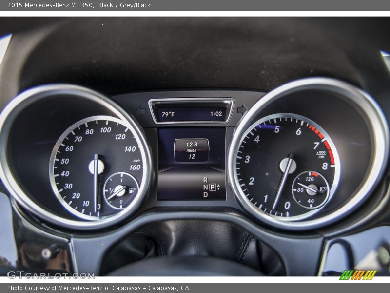  2015 ML 350 350 Gauges