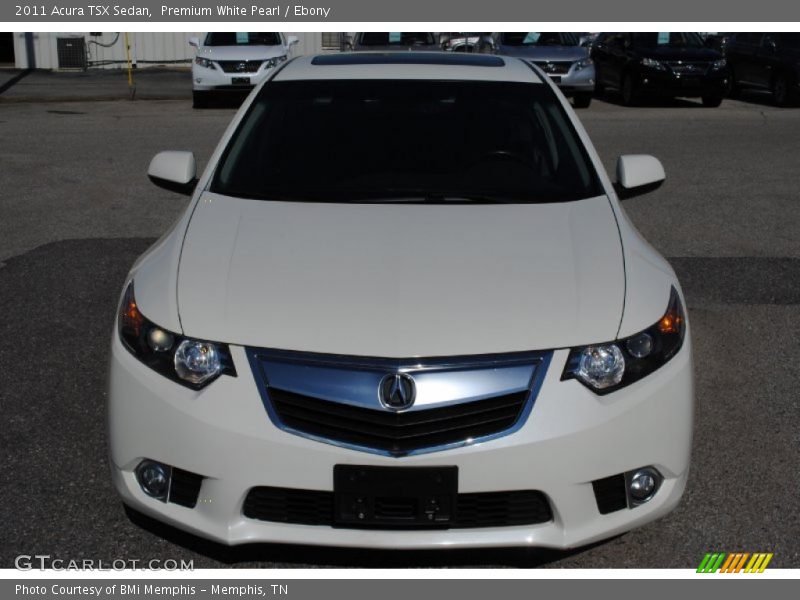 Premium White Pearl / Ebony 2011 Acura TSX Sedan