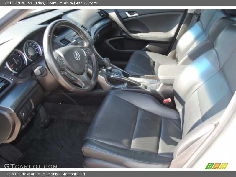 Premium White Pearl / Ebony 2011 Acura TSX Sedan