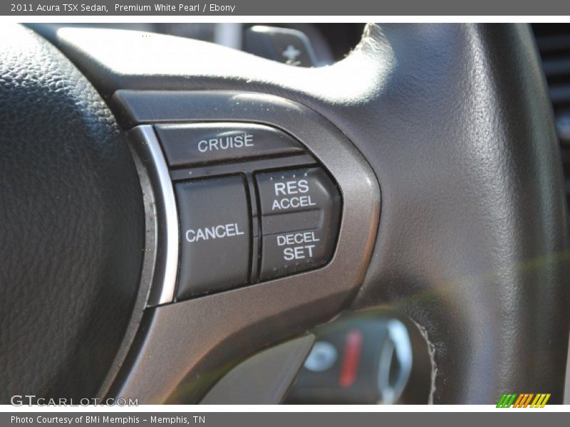 Premium White Pearl / Ebony 2011 Acura TSX Sedan