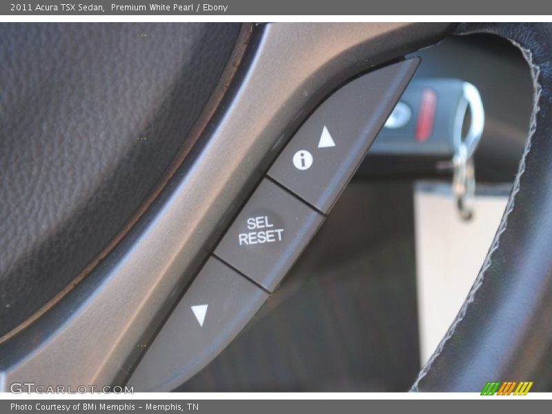 Premium White Pearl / Ebony 2011 Acura TSX Sedan
