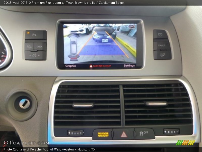 Teak Brown Metallic / Cardamom Beige 2015 Audi Q7 3.0 Premium Plus quattro