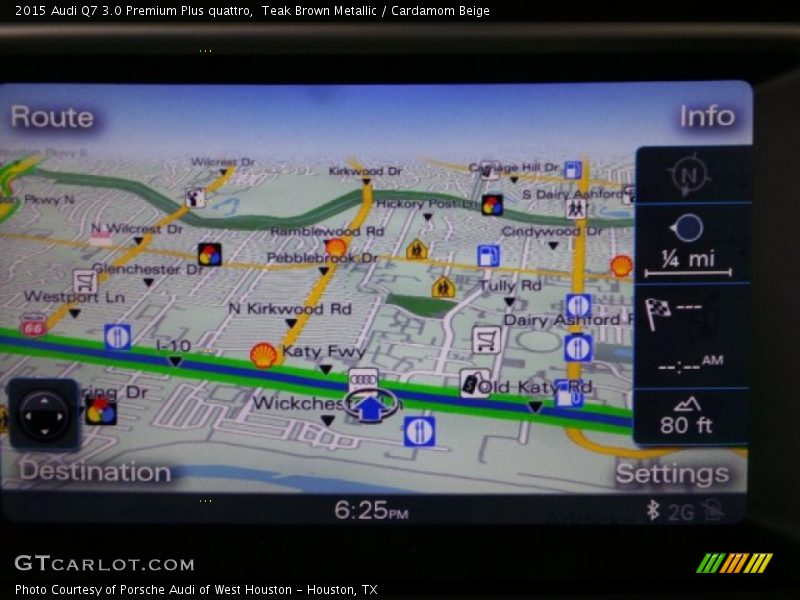 Teak Brown Metallic / Cardamom Beige 2015 Audi Q7 3.0 Premium Plus quattro