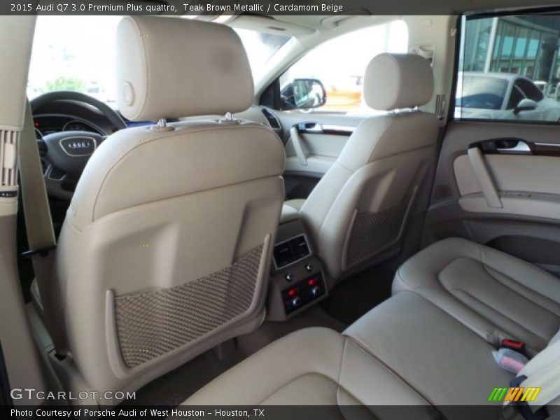 Teak Brown Metallic / Cardamom Beige 2015 Audi Q7 3.0 Premium Plus quattro