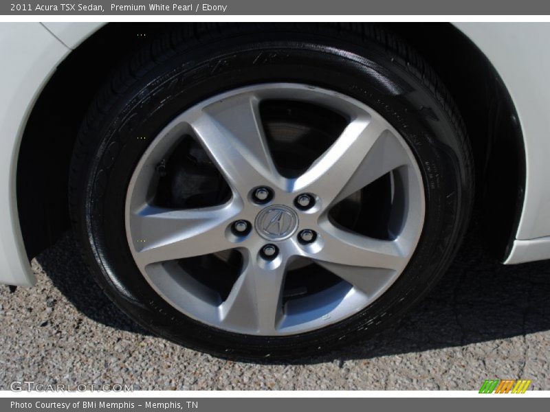 Premium White Pearl / Ebony 2011 Acura TSX Sedan