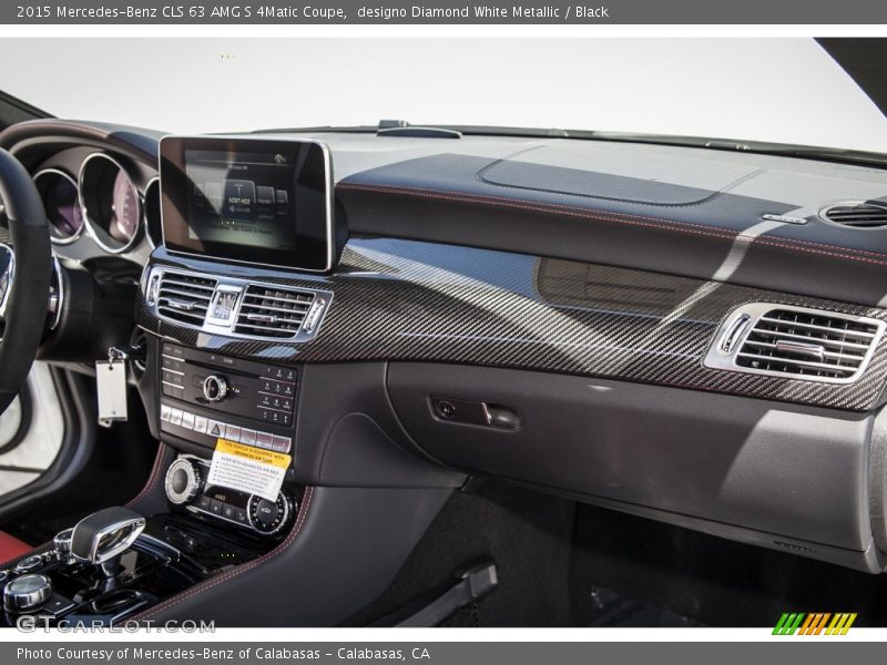designo Diamond White Metallic / Black 2015 Mercedes-Benz CLS 63 AMG S 4Matic Coupe