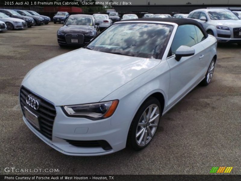 Glacier White Metallic / Black 2015 Audi A3 1.8 Premium Plus Cabriolet