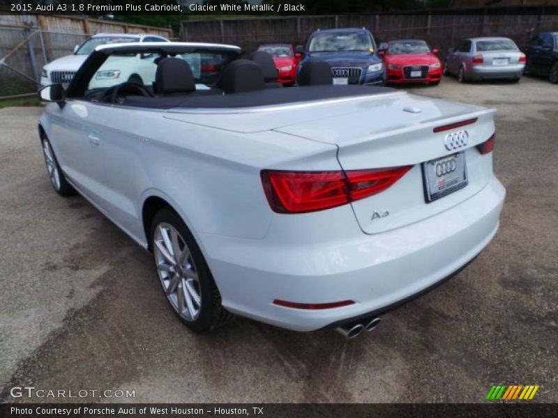 Glacier White Metallic / Black 2015 Audi A3 1.8 Premium Plus Cabriolet