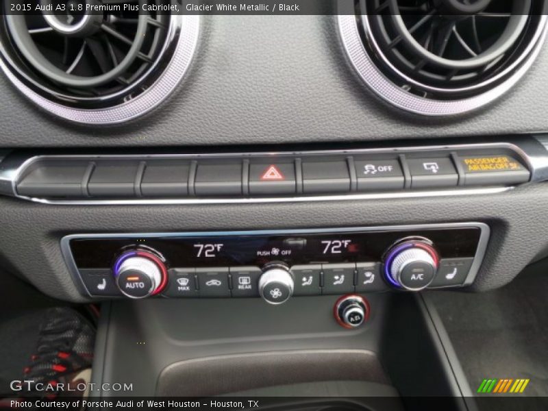 Glacier White Metallic / Black 2015 Audi A3 1.8 Premium Plus Cabriolet