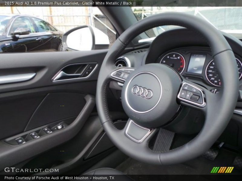 Glacier White Metallic / Black 2015 Audi A3 1.8 Premium Plus Cabriolet