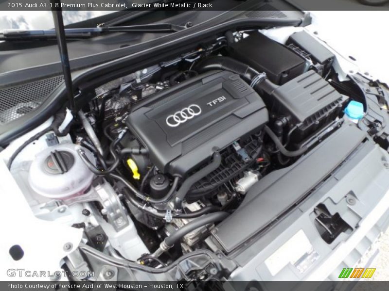 Glacier White Metallic / Black 2015 Audi A3 1.8 Premium Plus Cabriolet