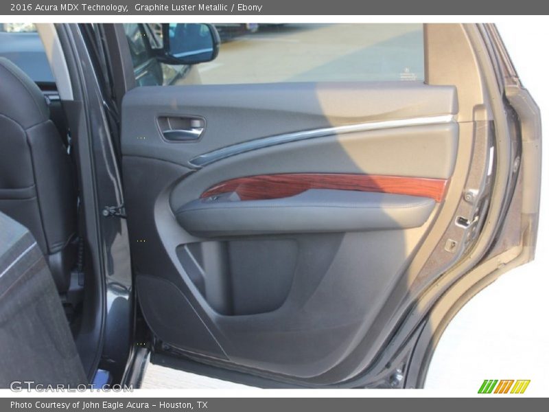 Graphite Luster Metallic / Ebony 2016 Acura MDX Technology