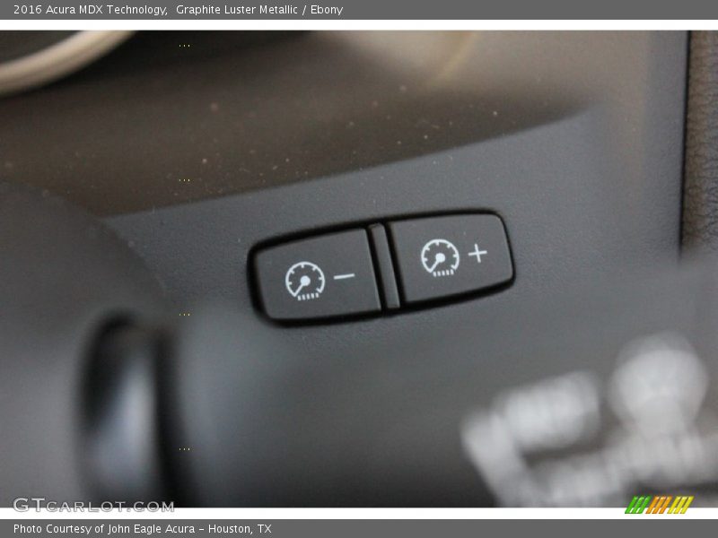 Graphite Luster Metallic / Ebony 2016 Acura MDX Technology