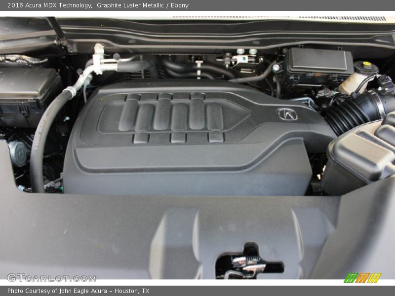 Graphite Luster Metallic / Ebony 2016 Acura MDX Technology