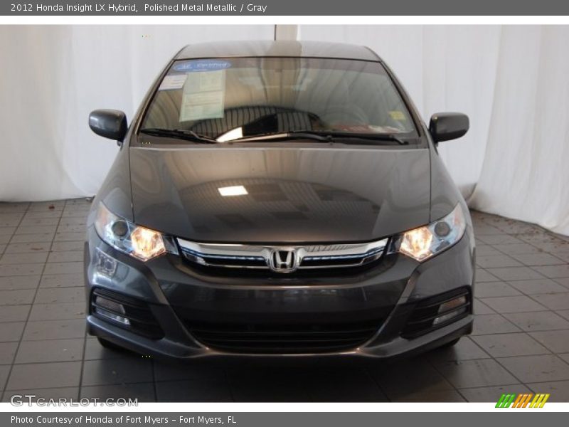 Polished Metal Metallic / Gray 2012 Honda Insight LX Hybrid