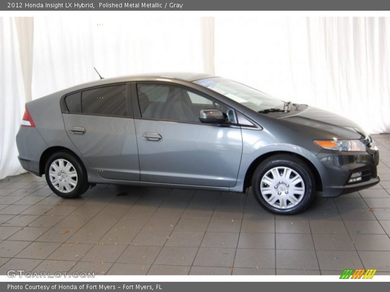 Polished Metal Metallic / Gray 2012 Honda Insight LX Hybrid