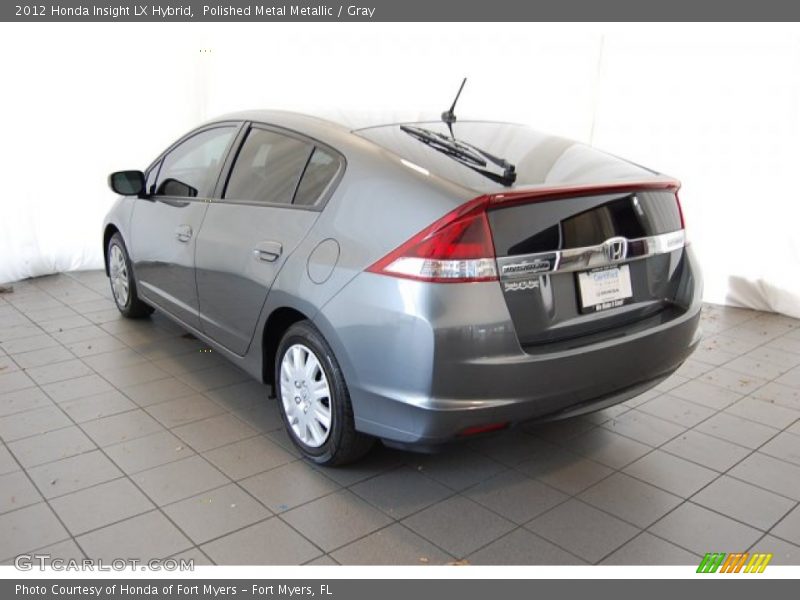 Polished Metal Metallic / Gray 2012 Honda Insight LX Hybrid