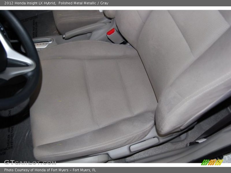 Polished Metal Metallic / Gray 2012 Honda Insight LX Hybrid